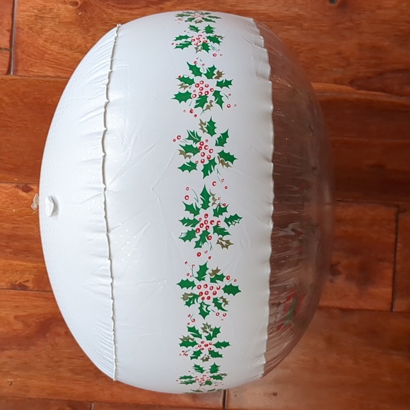 NWT Nasco vinyl inflatable snowball with a Snowman inside - Picture 4 of 16